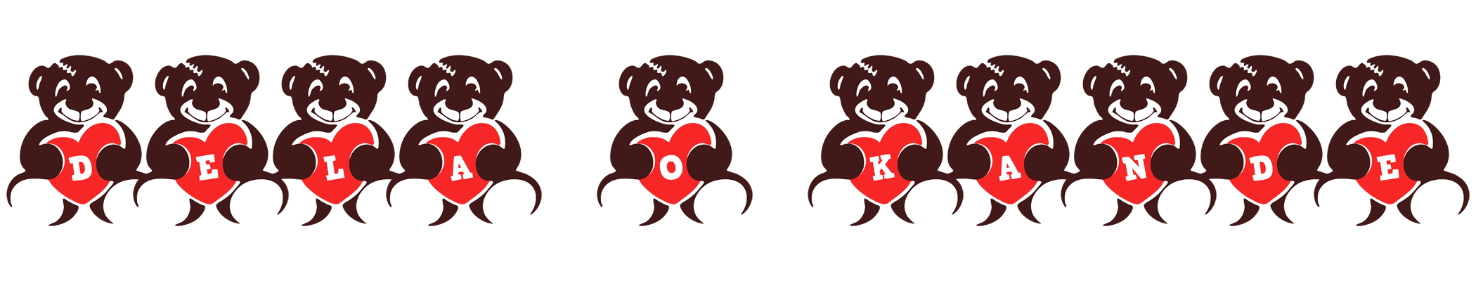 Dela O Kande bear logo